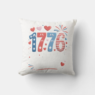 Sparkle like It's 1776 4. Juli Feuerwerk Kissen