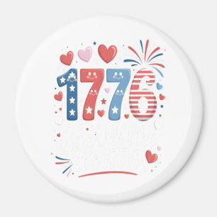 Sparkle like It's 1776 4. Juli Feuerwerk Magnet