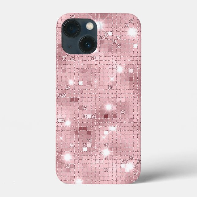 Sparkle Luxus Pink Case-Mate iPhone Hülle (Rückseite)