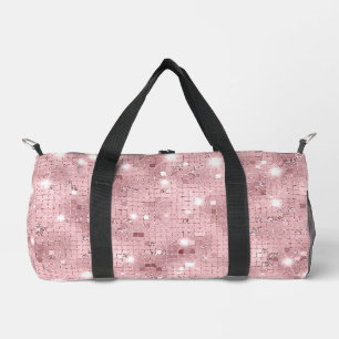 Sparkle Luxus Pink Duffle Bag