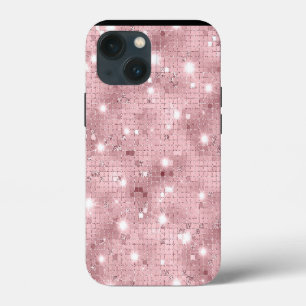 Sparkle Luxus Pink iPhone 13 Mini Hülle