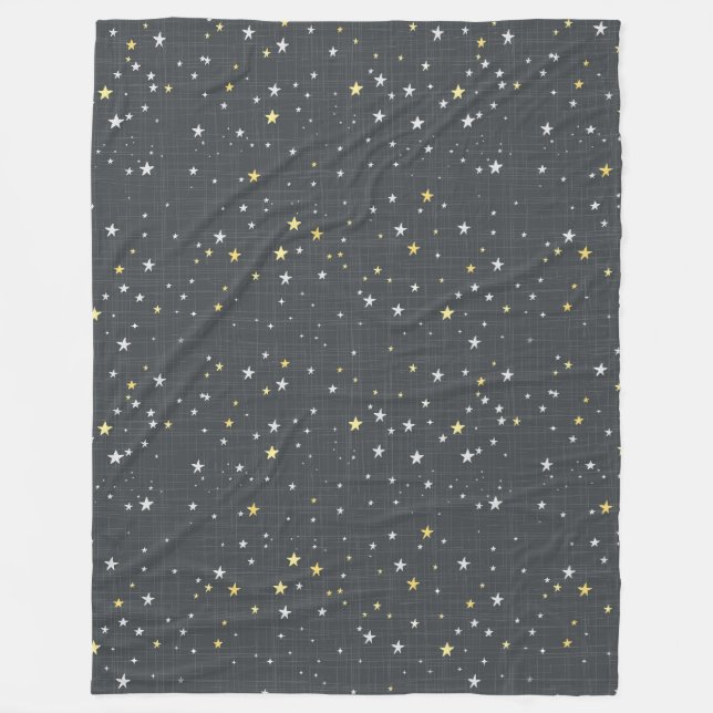 Sparkle Night Fleecedecke (Vorderseite)