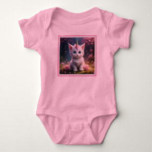 "Sparkle Paws: Die verzauberte Einhornkugel" Baby Strampler
