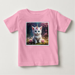 "Sparkle Paws: Die verzauberte Einhornkugel" Baby T-shirt
