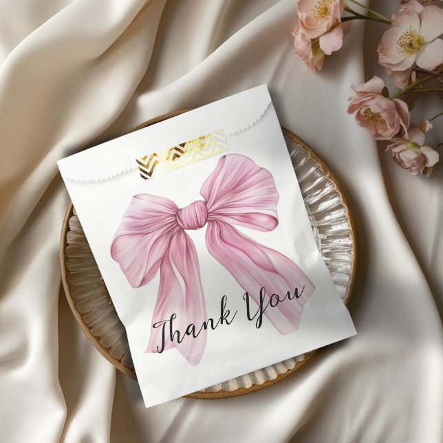 Sparkle Pink Coquette Bow 1. Geschenktütchen (Von Creator hochgeladen)