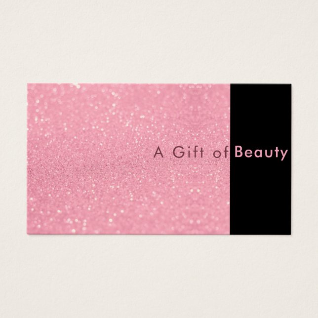 Sparkle Pink Salon & Wellness-Center Geschenkgutsc (Vorderseite)