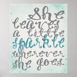 Sparkle Poster