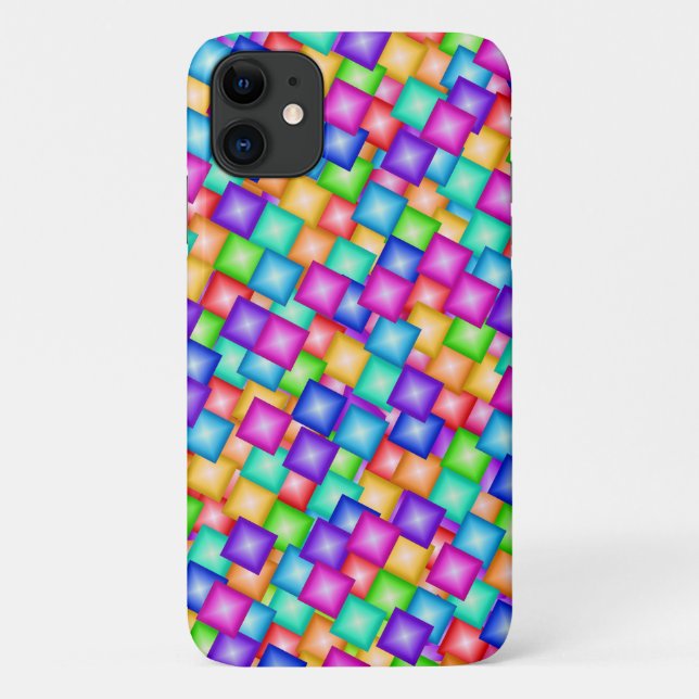 Sparkle Rainbow Case-Mate iPhone Hülle (Rückseite)
