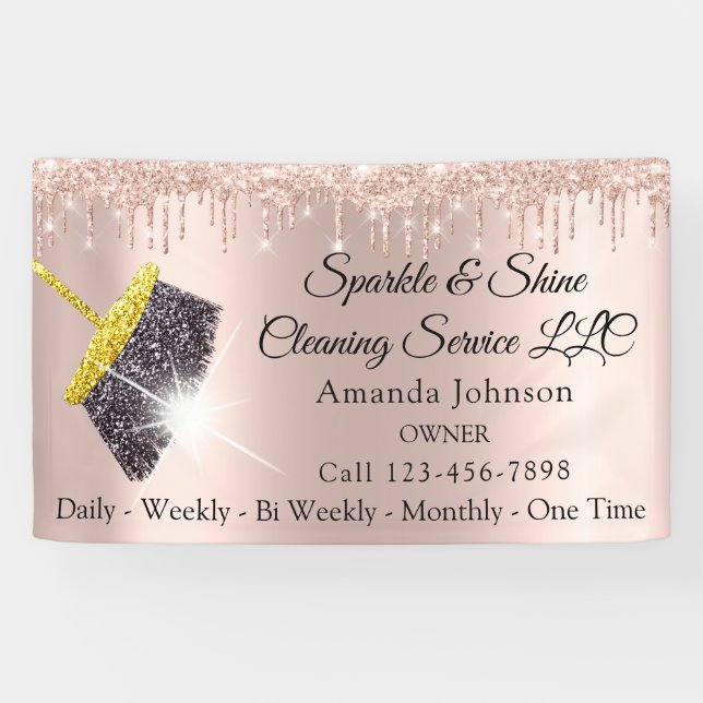 Sparkle Reinigungsservice Banner (Horizontal)