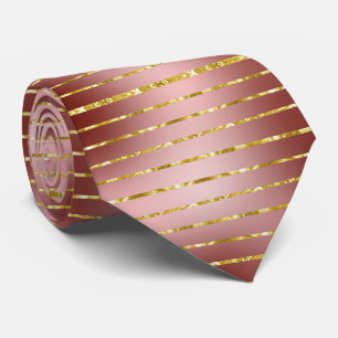 Sparkle Rose Gold Glitzer Krawatte