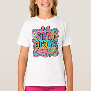Sparkle & Shine Fünfte Klasse Zurück in den T - Sh T-Shirt