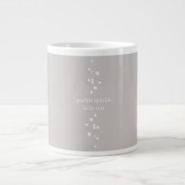 Sparkle Sparkle Little Star Silver Grau Starlight Jumbo-Tasse