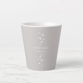 Sparkle Sparkle Little Star Silver Grau Starlight Milchtasse