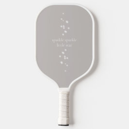 Sparkle Sparkle Little Star Silver Grau Starlight Pickleball Schläger