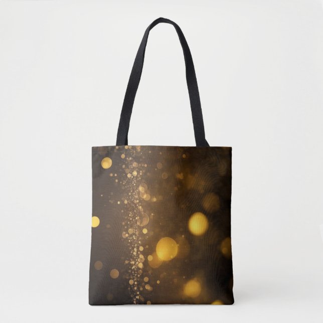 Sparkle und Shine Golden Glitzer Tasche (Vorderseite)