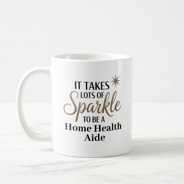 Sparkle Zuhause Health Aide Kaffeetasse (Links)
