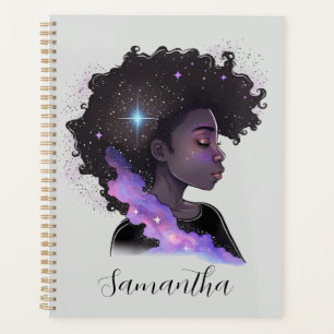 Sparkling Afro Woman Planer