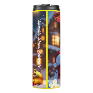 "Sparkling Christmas Joy" Thermosbecher