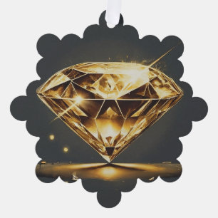 Sparkling Diamond Ornament Karte