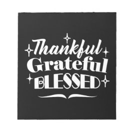 Sparkling Erntedank Quote Holiday Design Notizblock