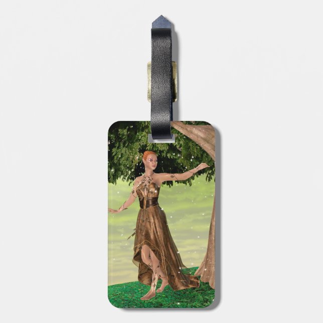 Sparkling Fairy Gepäckanhänger (Rückseite vertikal)