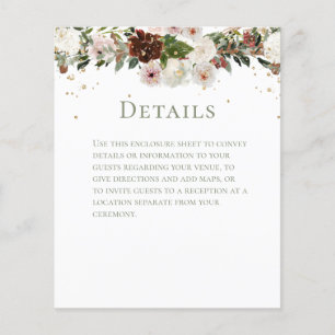 Sparkling Floral Chuppah Hochzeitdetails