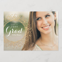 Sparkling Grad Fotokarte