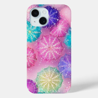 Sparkling Pastel Snowflake Case-Mate iPhone Hülle
