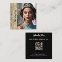 Sparkling Sand Foto Business Card