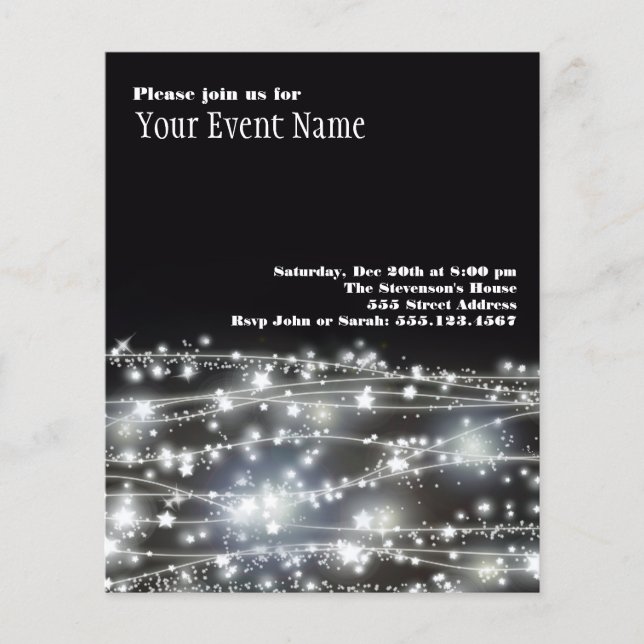 Sparkling Stars Flyer (Devant)