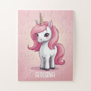 Sparkling Unicorn Fantasy Personalisiert Kids