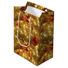 Sparkling Weihnachtsgeschenktasche Mittlere Geschenktüte