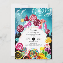 Sparkling Whimsical Candyland Birthday
