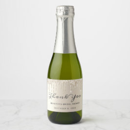 Sparkling Wine Glitzer Tropfens Brautparty Vielen 
