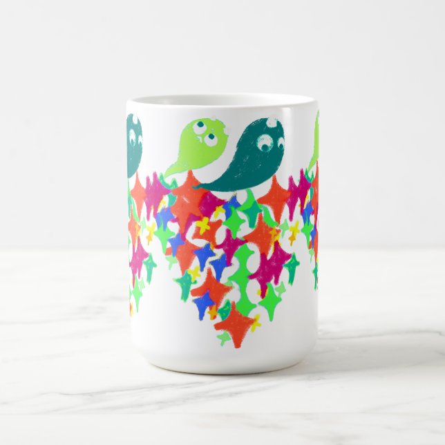 Sparkling Yeti Monster Kaffeetasse (Mittel)