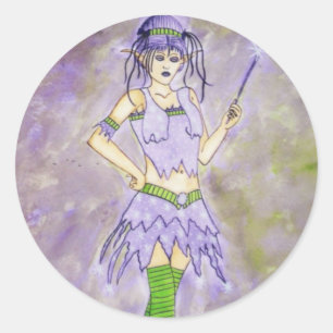 Sparklopfen Runder Aufkleber