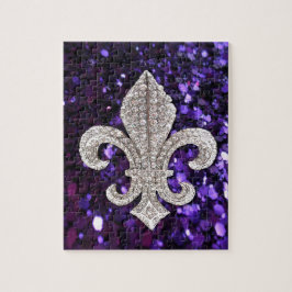 Sparkloster Lilie Sequins Lila
