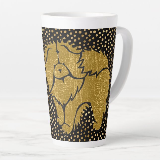 SPARKLY THANG Chow fausse tasse métallique (Angle droit)