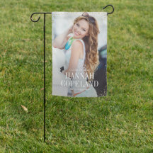 Sparkor Abschluss Garden Fahne