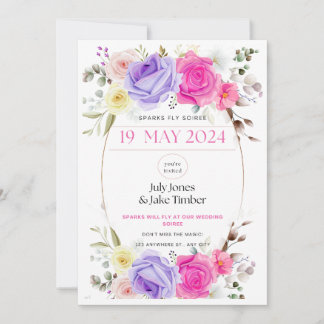Sparks Fly Soiree Mariage Invitation En Ligne