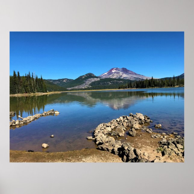 Sparks Lake, Bend, Oregon Poster (Vorne)