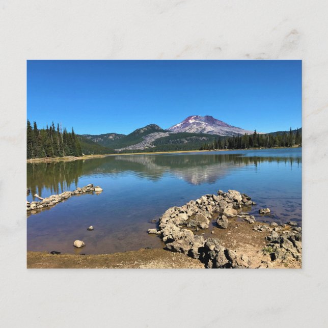 Sparks Lake, Bend, Oregon Postkarte (Vorderseite)