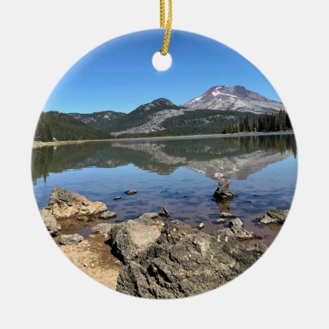 Sparks Lake Keramik Ornament (Vorne)