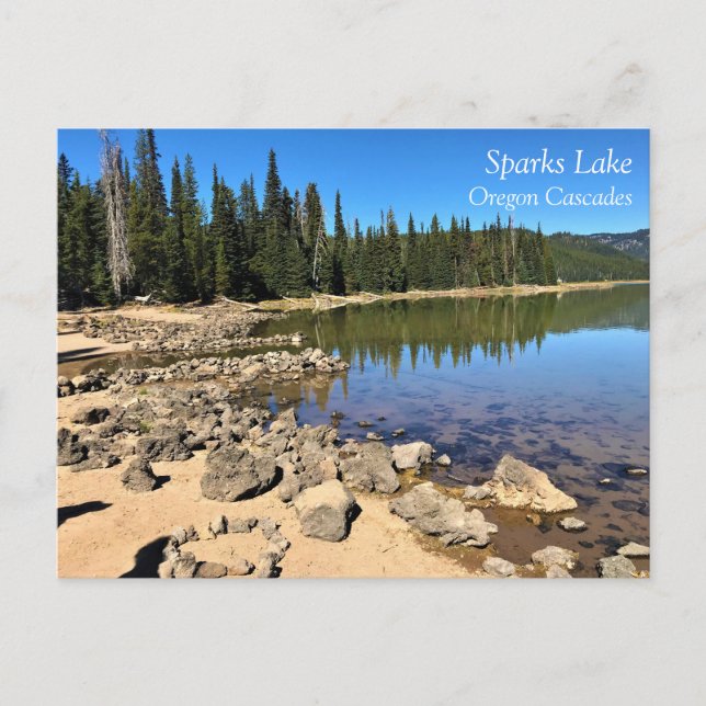 Sparks Lake Postkarte (Vorderseite)