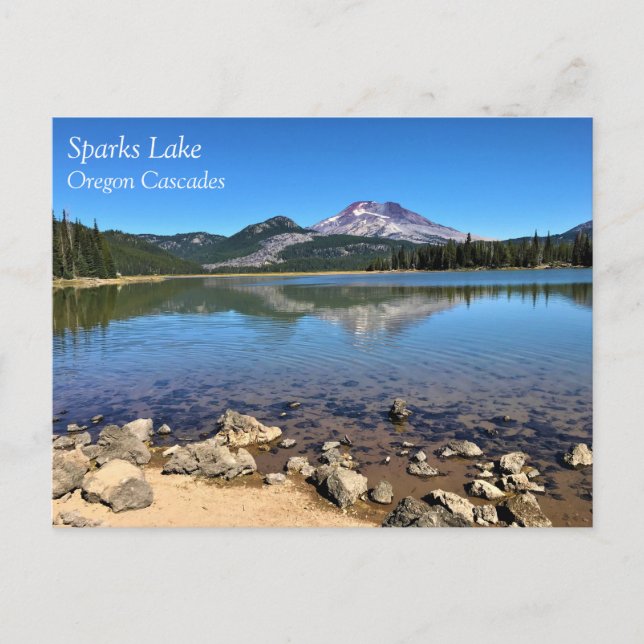 Sparks Lake Postkarte (Vorderseite)