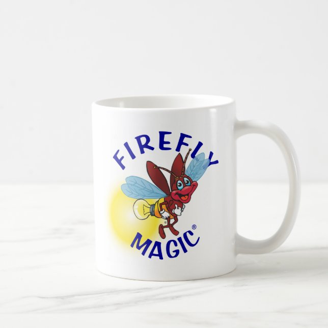 Sparky die Leuchtkäfer-Tasse Kaffeetasse (Rechts)