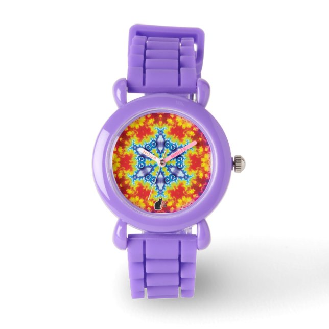 Sparky Kaleidoskop Armbanduhr (Vorderseite)