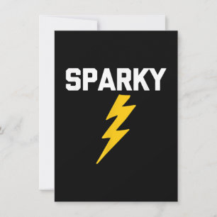 Sparky Lustige Sprüche Sarkastische Neuheit Elektr Mitteilungskarte