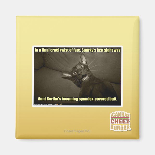 Sparkys letzter Blick Magnet (Vorne)