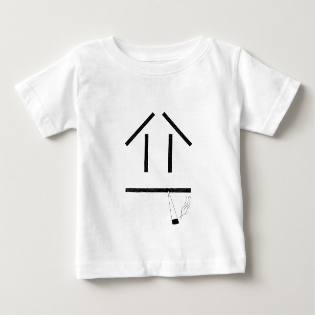 spärlich baby t-shirt (Vorderseite)